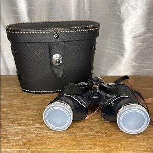 Vintage Embassy 6 x 30 Coated Extra Wide Angle Binoculars Model TM400 with Case